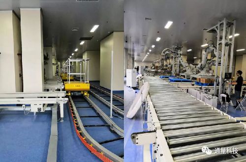 机器人万州现代医药物流中心,由通量科技设计和自动化工厂总包实施,是